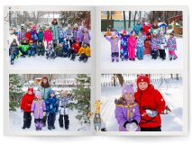 Выпускной альбом для детского сада Жикафики на 10 разворотов Москва Санкт-Петербург заказать выпускной альбом Жуковский Раменское Некрасовка